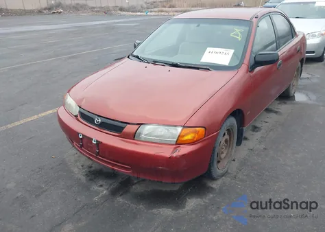1998 Mazda Protege Dx/Lx from USA, damaged, VIN JM1BC1418W0214607